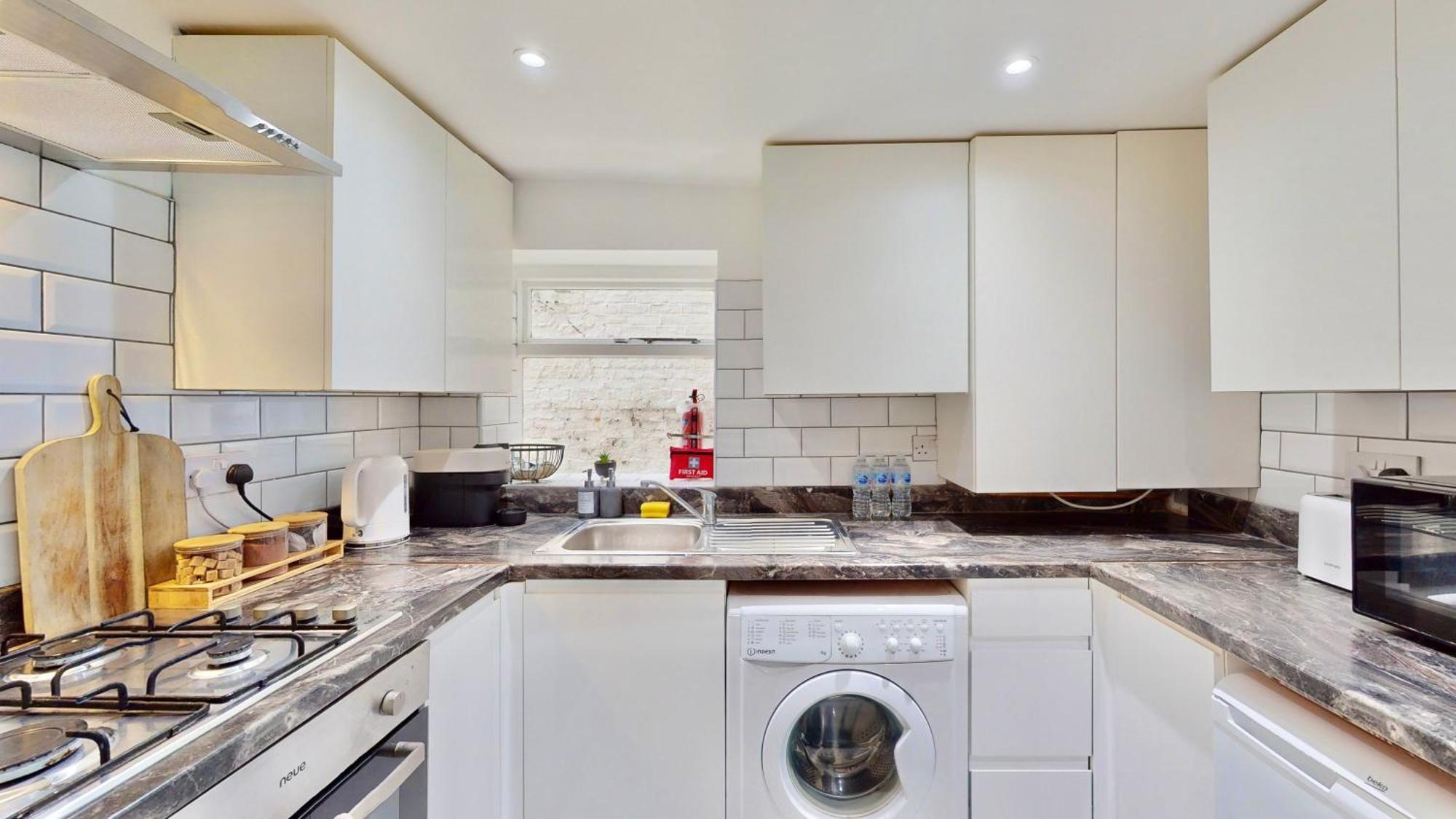 Ferienwohnung Tube & Notting Hill Nearby - Garden Flat Haven London Exterior foto
